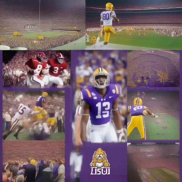 Historical Moments from Alabama LSU Games