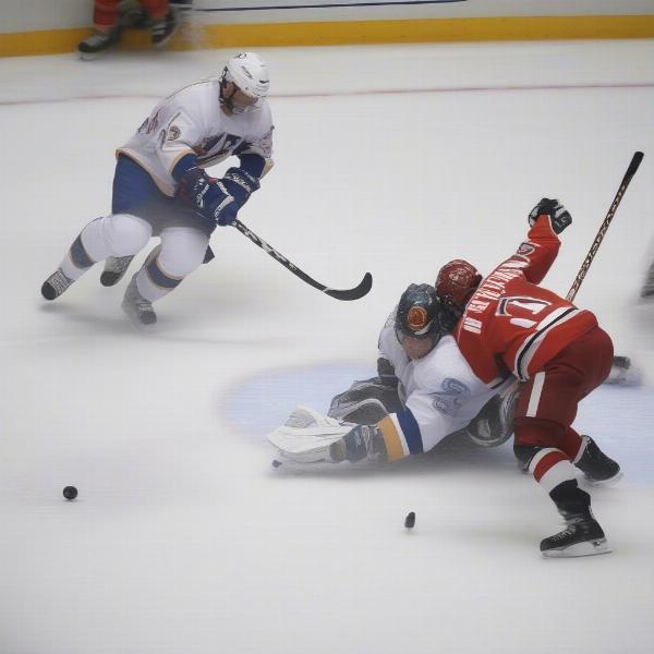 Hockey Game Overtime