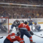 Hockey Overtime Scene