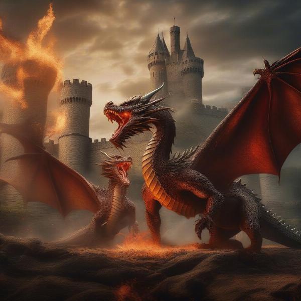 House of the Dragon's Epic Dragon Battles and Visual Spectacle