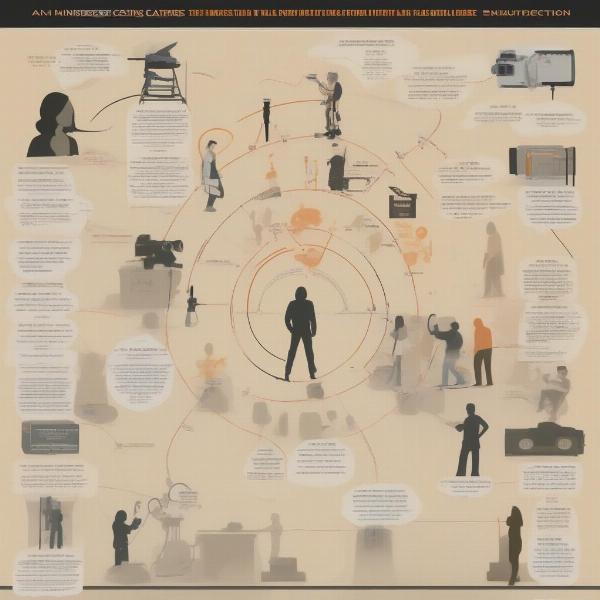 Hunger Games Casting Process Infographic