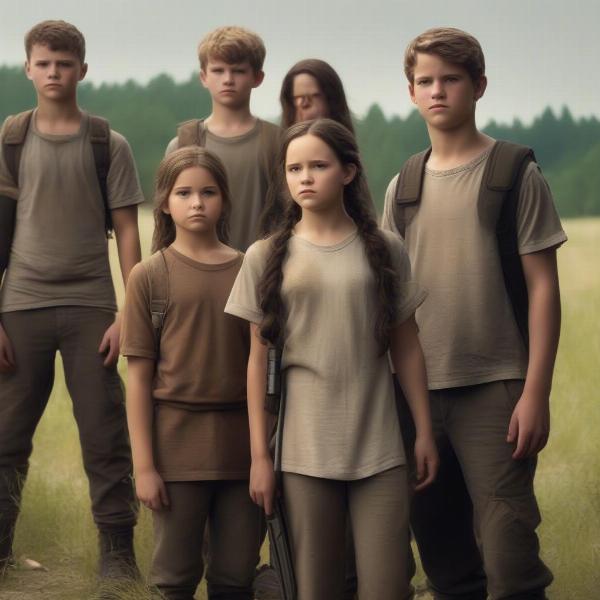 District 12 Tribute Preparing for the 70th Hunger Games