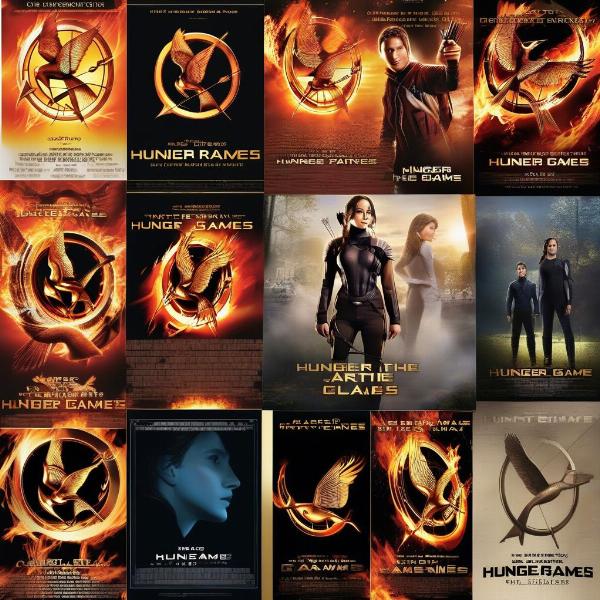 Hunger Games Theatrical Release Poster Display