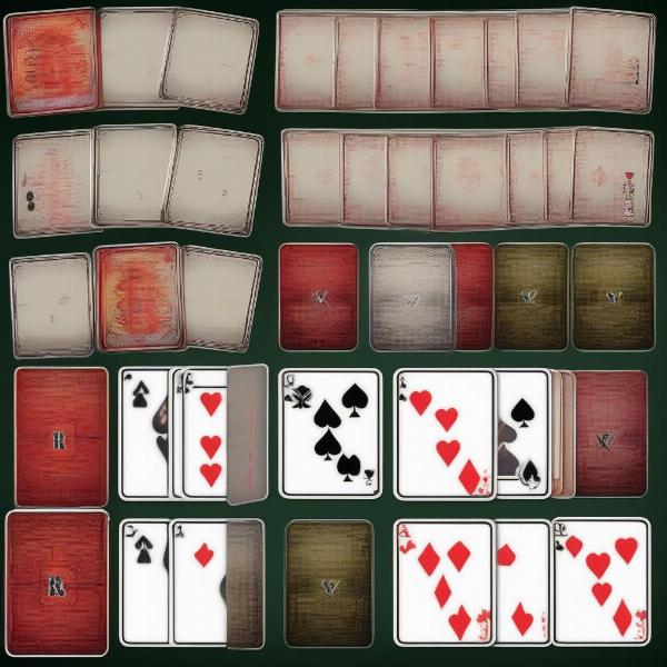 Variations of In Between Card Game
