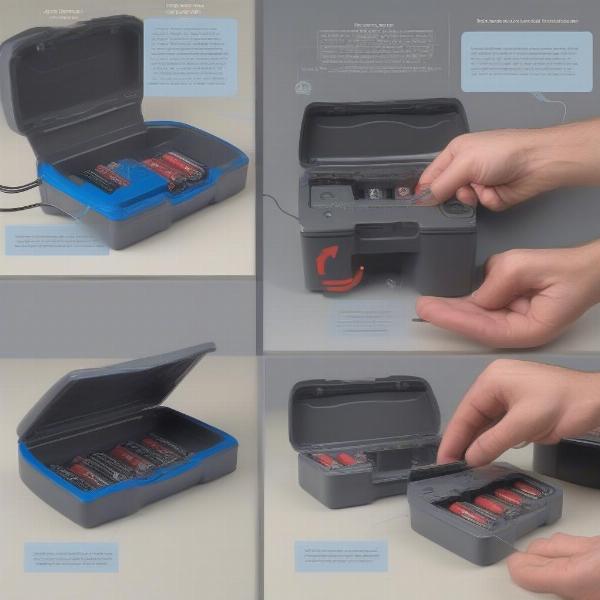 Step-by-step guide to installing batteries in an Operation game