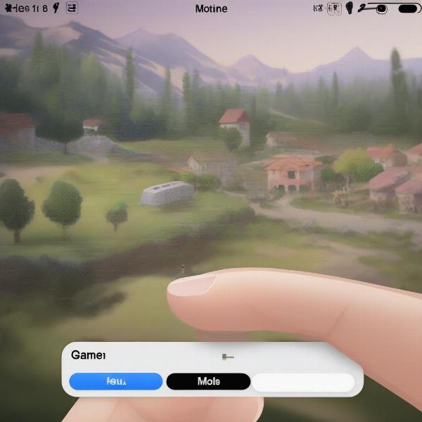 Accessing iOS 18 Game Mode Settings