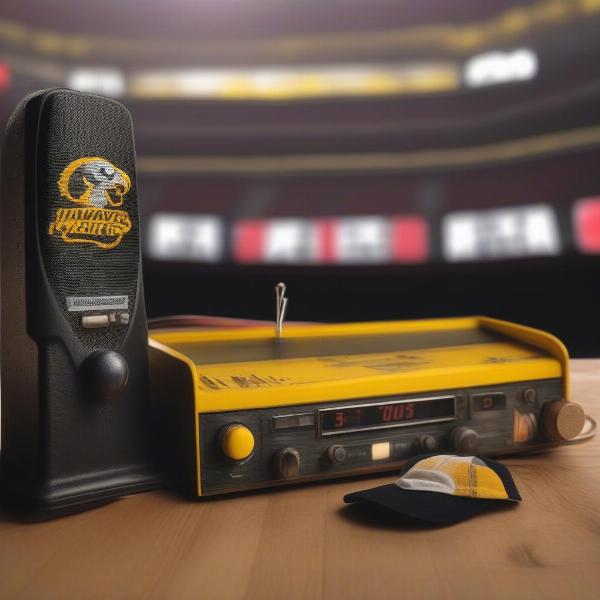 Iowa Hawkeye Basketball Radio Broadcast on Local Station