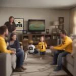 Iowa Hawkeye Football Game Broadcast on TV