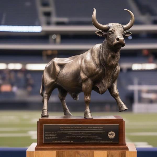 Iowa Wisconsin Heartland Trophy Close Up