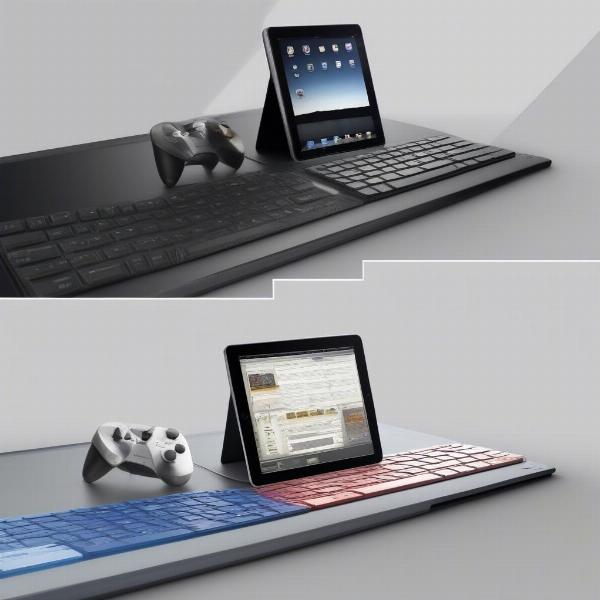 iPad gaming experience comparison: touchscreen vs keyboard and mouse