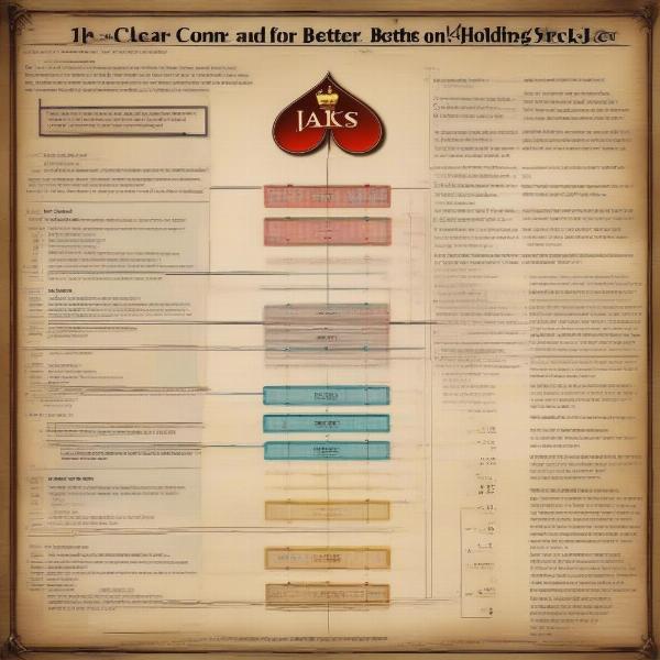 Jacks or Better Video Poker Strategy Chart for Optimal Play
