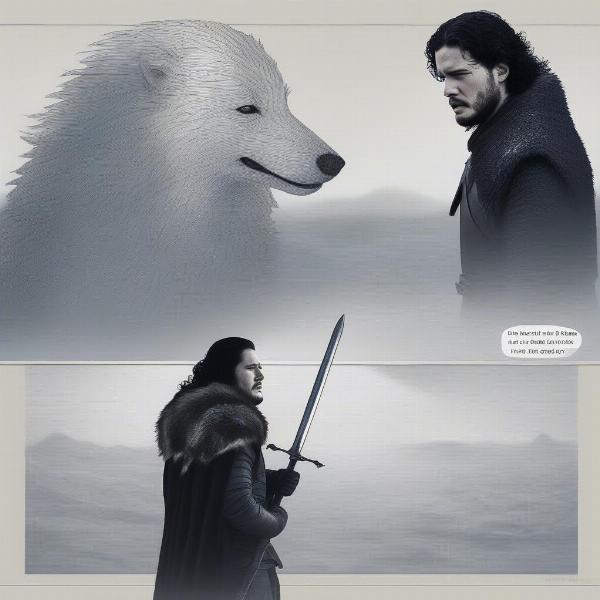 Jon Snow and Ghost Beyond the Wall: Exploring the Popular Reddit Theory
