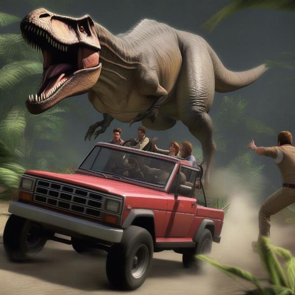 Jurassic Park: The Game Dinosaur Encounter