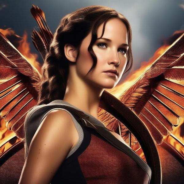 Katniss Everdeen in the Arena