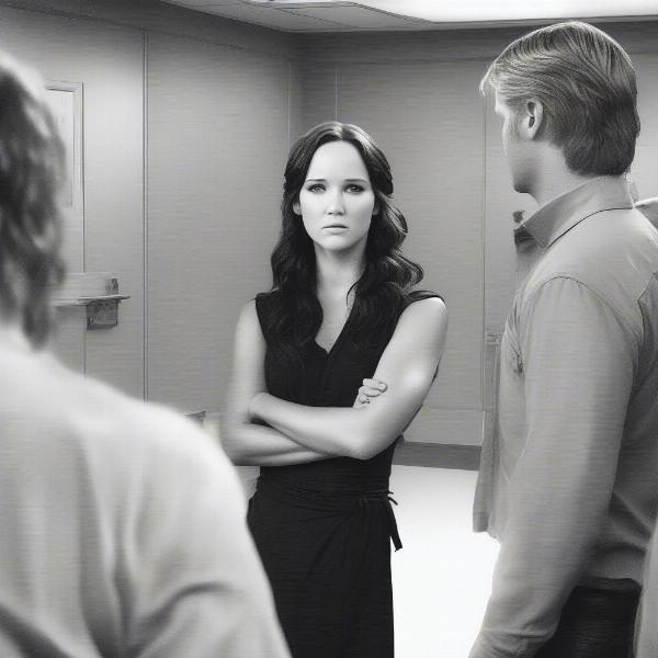 Katniss Everdeen Reacting to Peeta's Confession