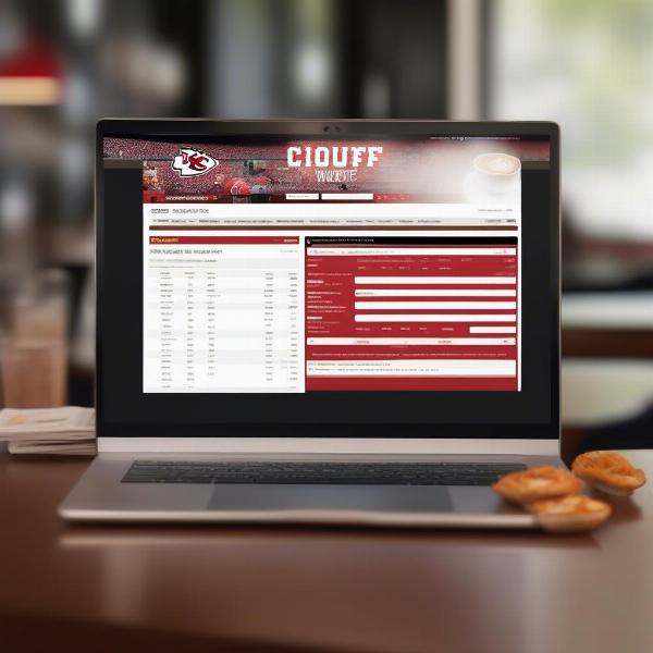 Finding KC Chiefs Game Score on Sports Website