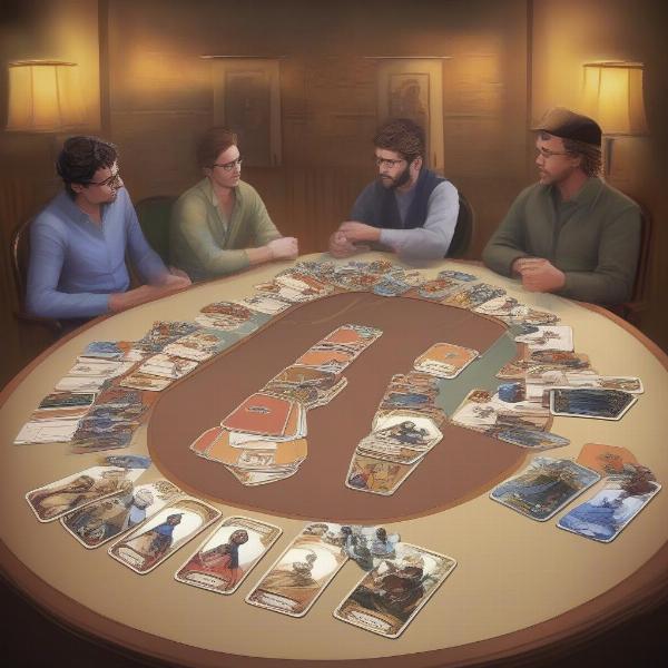 Kemps Card Game Basic Setup