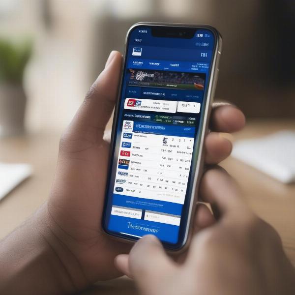 Viewing the Kentucky Baseball Schedule on a Mobile Phone