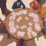 Setting up the Kings Cup Drinking Game