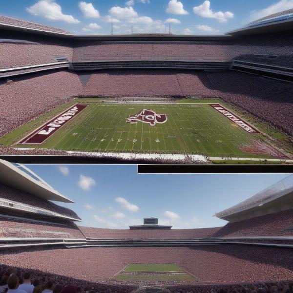 Kyle Field and Jordan-Hare Atmosphere