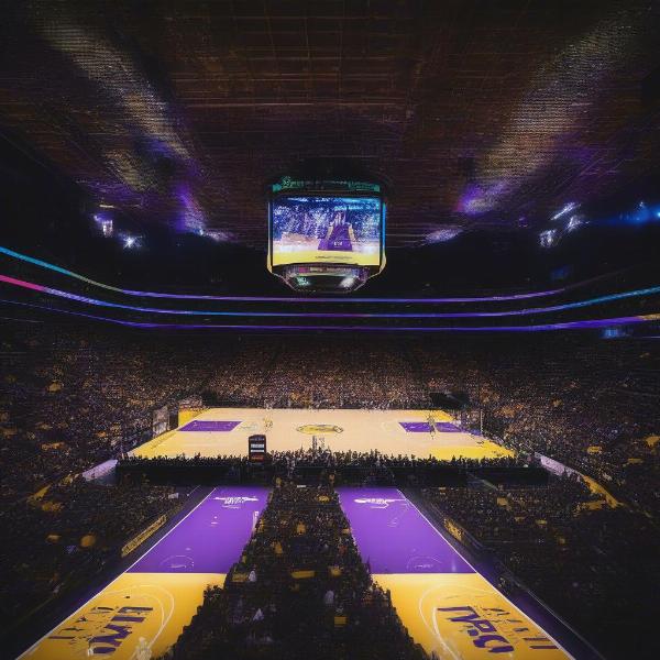 Experiencing a Lakers Game at Crypto.com Arena