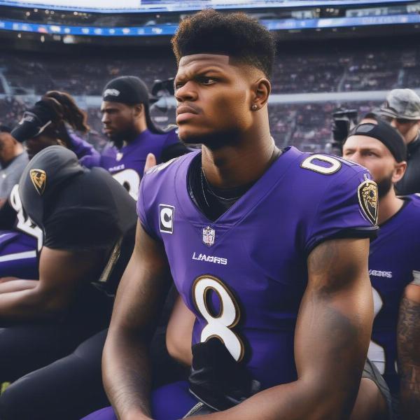 Lamar Jackson's absence impacts the Ravens