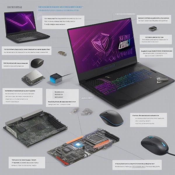 Essential Components for Laptop Gaming Setup