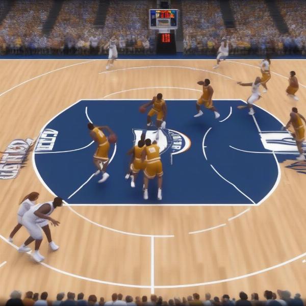 NCAA March Madness Gameplay Screenshot