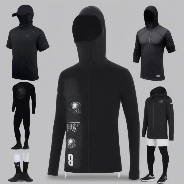 Layering Options for Men at Blackout Football Games