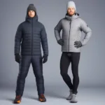 Layering clothes for a cold football game
