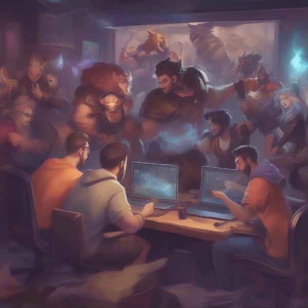 Team communication in League of Legends using voice chat