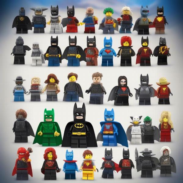 LEGO Online Multiplayer Character Selection