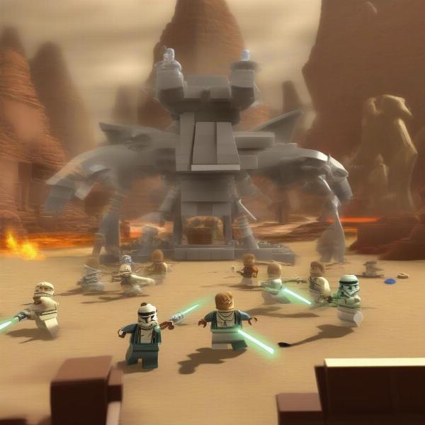 Lego Star Wars 3 Boss Battle Strategies