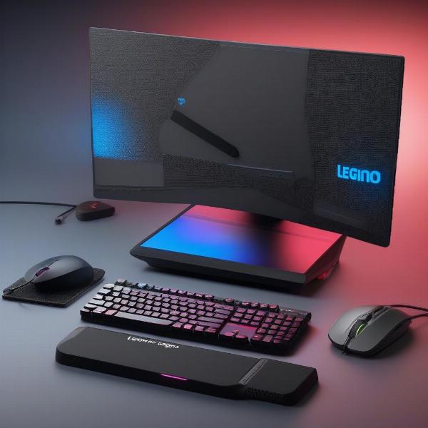 Lenovo Legion Go connected to an external monitor for enhanced gaming.