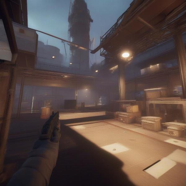 Lethal Company Gameplay Screenshot Showing Unity Engine Features