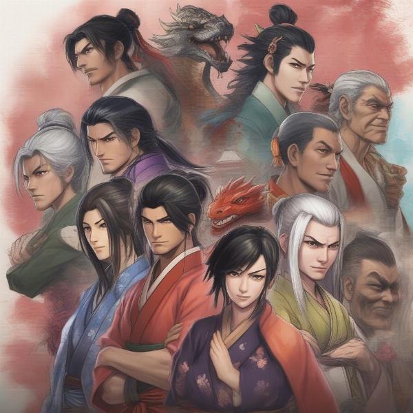 Like A Dragon Ishin Characters