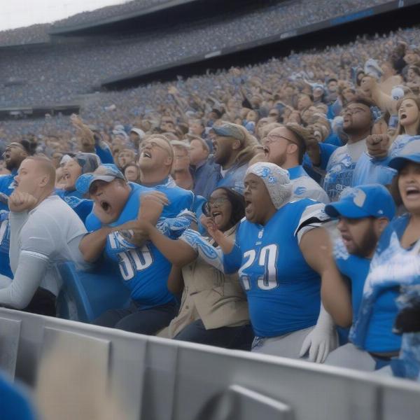 Detroit Lions Fans Reacting to a Controversial Call