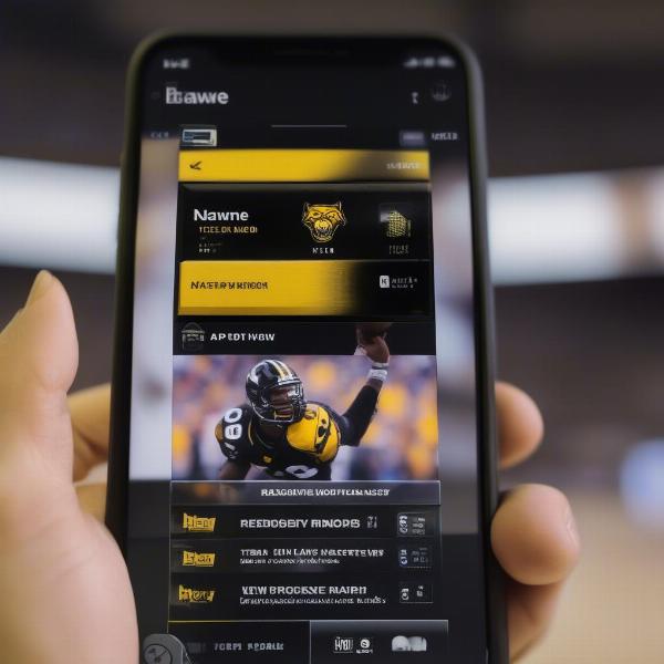 Listening to the Hawkeyes on Your Phone