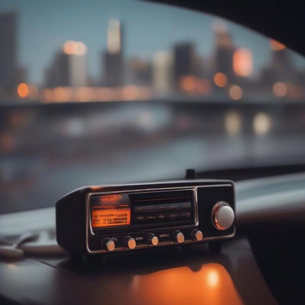 Listening to Baltimore Orioles games on the radio