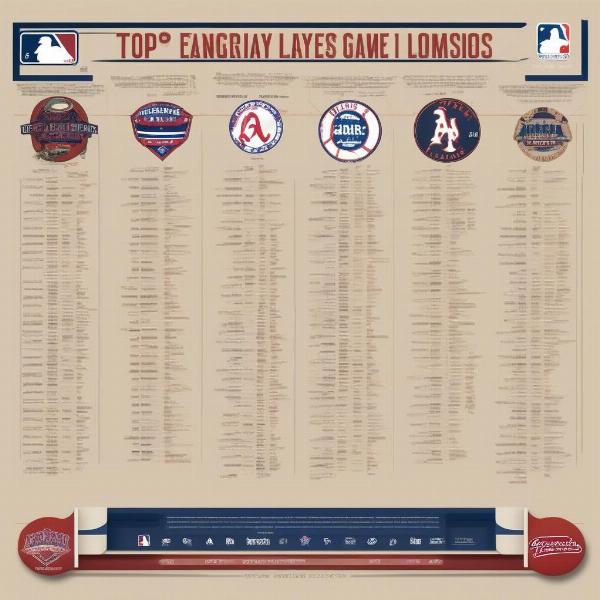 Longest Playoff Baseball Games in History - A visual representation of the longest playoff games, showcasing the teams involved and the final scores.