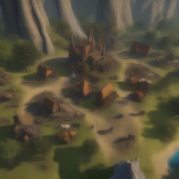 Screenshot of a Lord of the Rings RTS Community Forum
