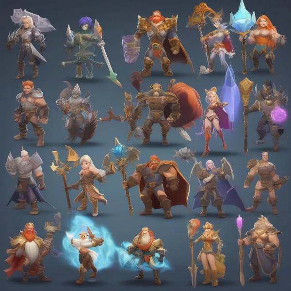 Lords Mobile Hero Roster