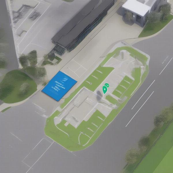 Rideshare Drop-off and Pick-up Zone at Lynn Family Stadium