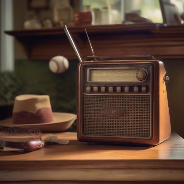 Listening to LSU Baseball Game on Radio