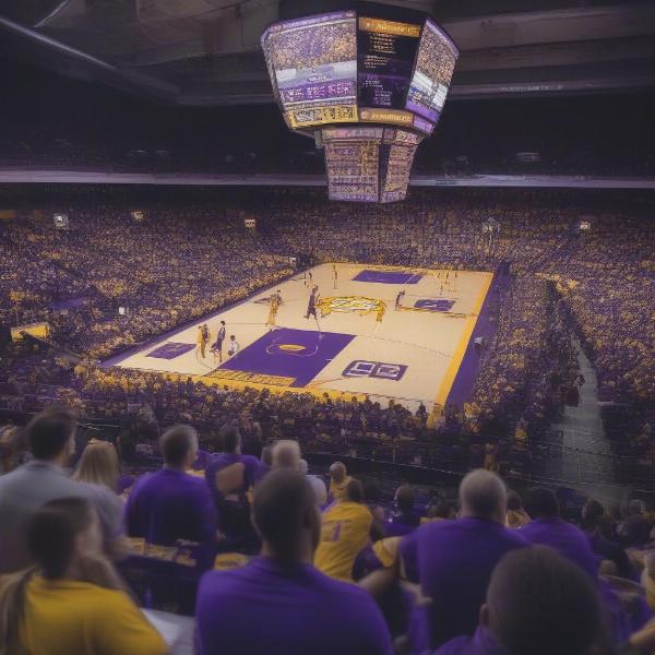 LSU Basketball Live Score on TV