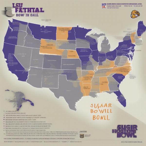 LSU Football Bowl Game Possibilities