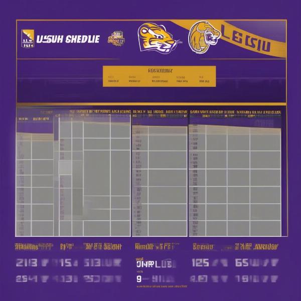 LSU Football Game Schedule Information