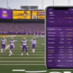 LSU Football Game Score Update