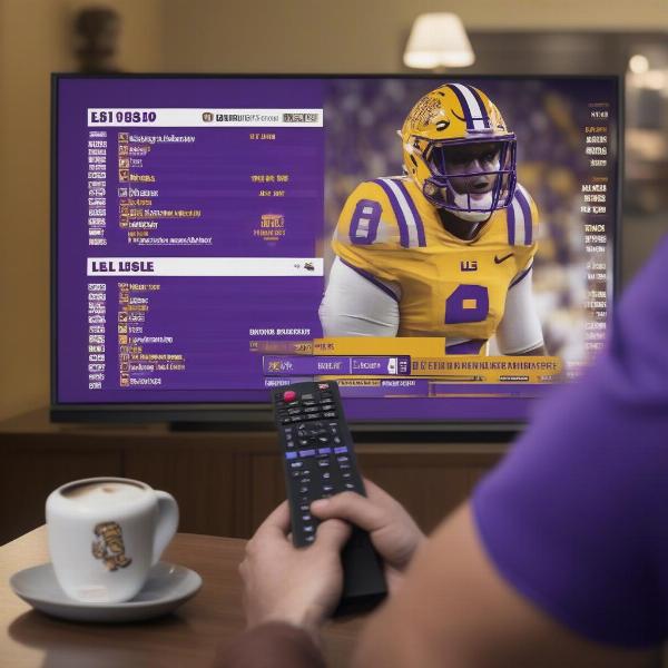 LSU Football Game TV Schedule and Channel Guide