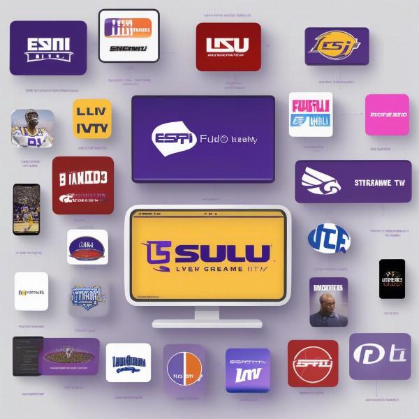 LSU Game Streaming Options
